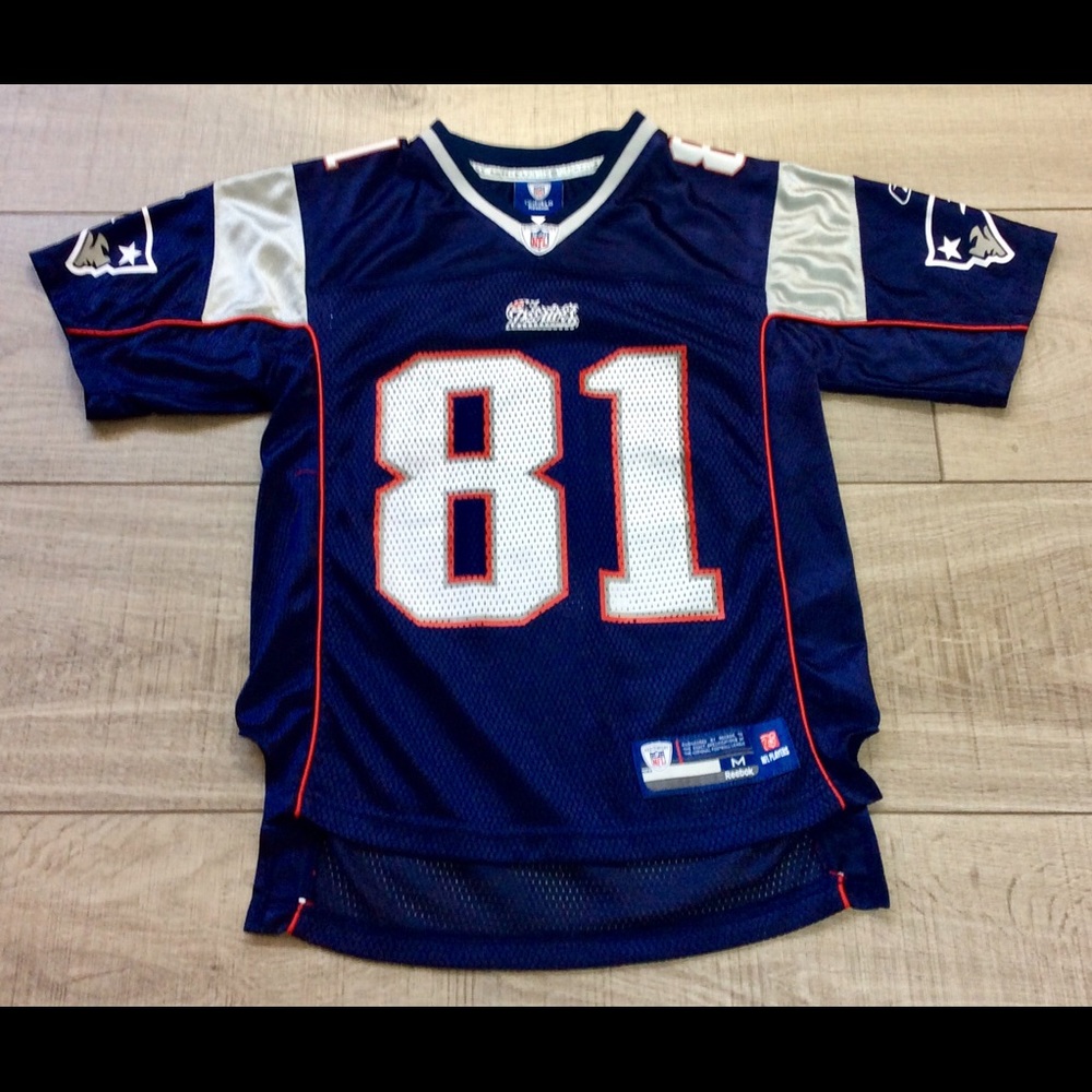 Reebok New England patriots Randy Moss Jersey Y M